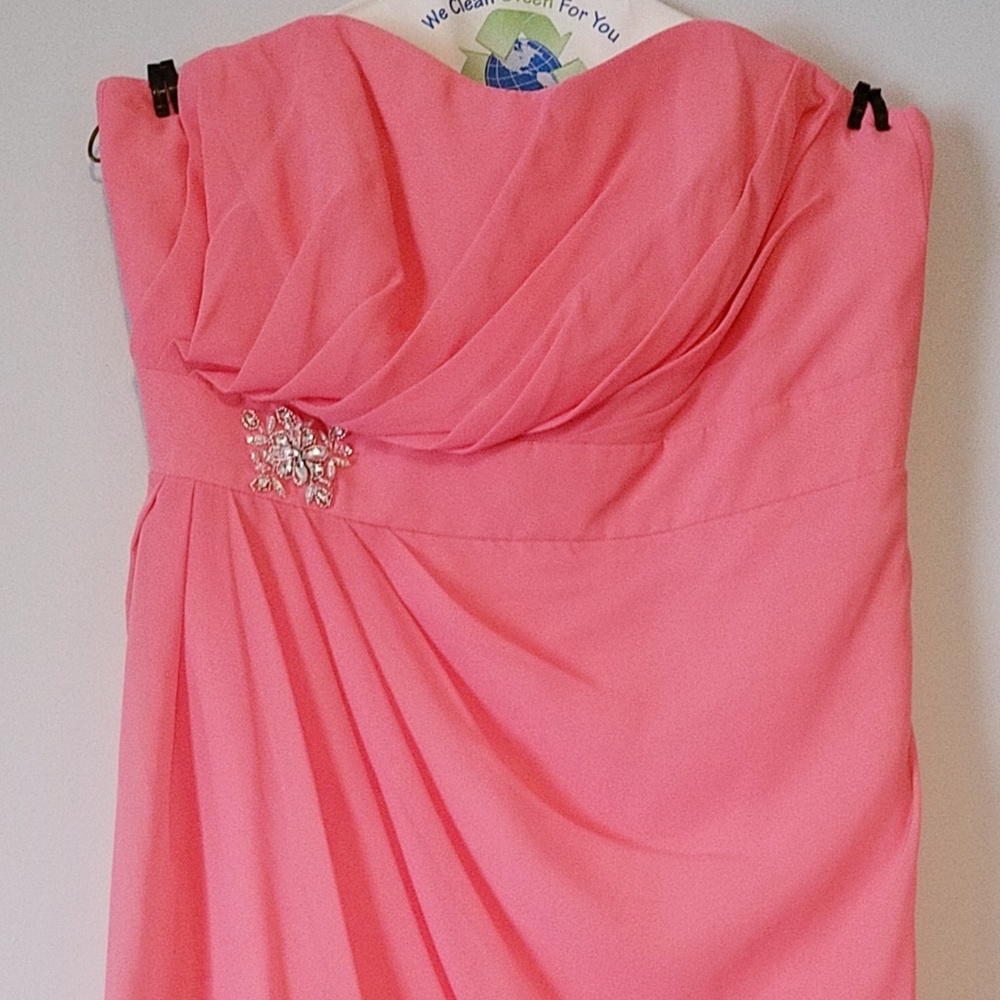 Coral Bridesmaid Dress
